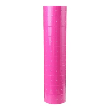 PRICE GUN LABEL ROLLS PINK