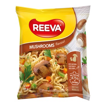 REEVA INSTANT NOODLES MUSHROOM (NEW)