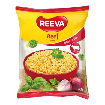 REEVA NOODLES BEEF FLOVOUR