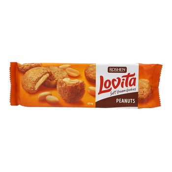 ROSHEN LOVITA SOFT CREAM COOKIES PEANUTS