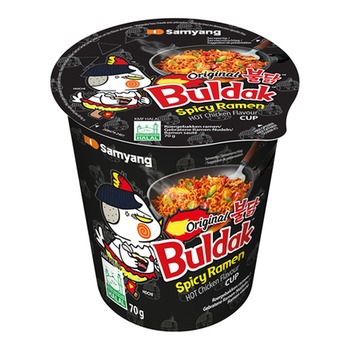 SAMYANG ORIGINAL BULDAK RAMEN HOT CHICKEN FLAVOUR CUP