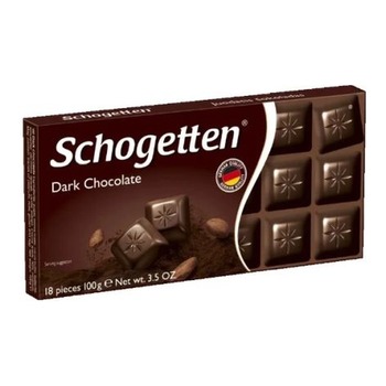 SCHOGETTEN DARK CHOCOLATE