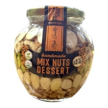 SEKEROGLU HANDMADE MIX NUTS DESSERT RRP £3.49