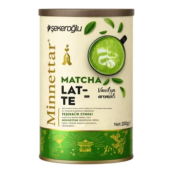 SEKEROGLU MINNETTAR MATCHA LATTE COFFEE