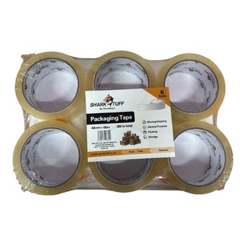 SHARK TUFF PACKAGIGNG TAPE CLEAR