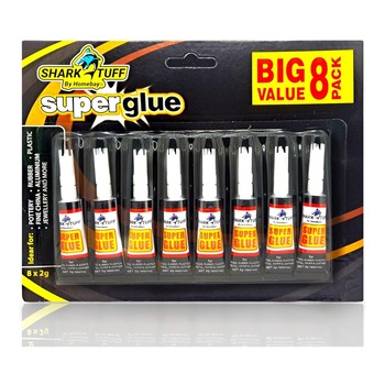 SHARK TUFF SUPER GLUE BIG VALUE (BROWN BOX)