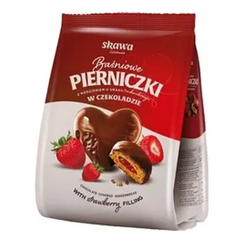 SKAWA PIERNICZKI W CZEKOLADZIE BASNIOWE TRUSKAWKOWYM