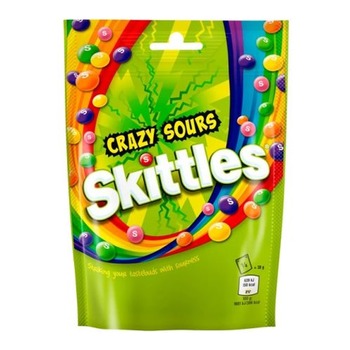 SKITTLES CRAZY SOUR POUCH