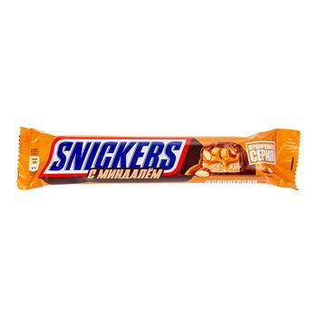 SNICKERS C MIGDALIOM (ALMONDS/ORANGE BOX)