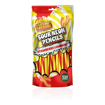 SOUR NEON PENCILS STRAWBERRY LEMONADE