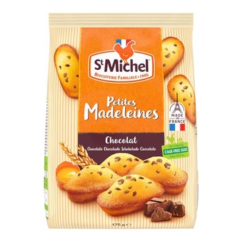 ST MICHEL PETITES MADELEINES CHOCO 8012