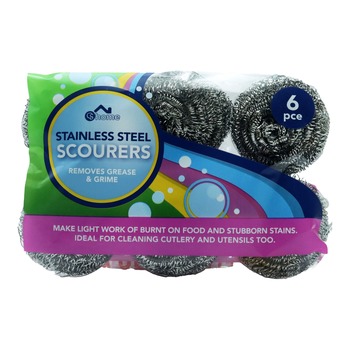 STAINLESS STEEL SCOURERS