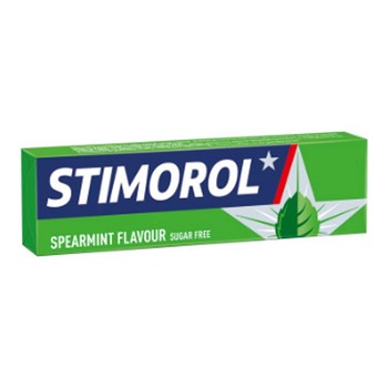 STIMOROL SPEARMINT SUGAR FREE CHEWING GUM