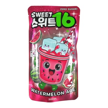 SWEET 16 WATERMELON ADE LEMONADE ZERO SUGAR