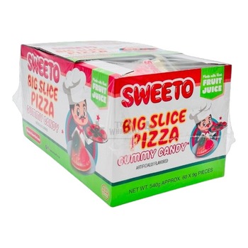 SWEETO BIG SLICE PIZZA GUMMY CANDY