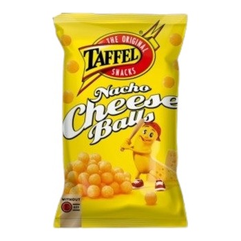 TAFFEL CORN BALLS NACHO CHEESE