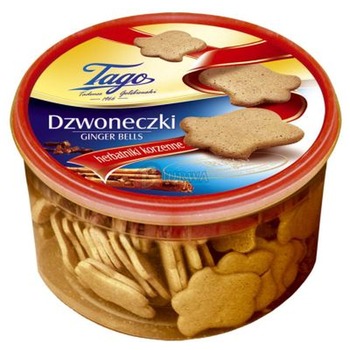TAGO DZWONECZKI SPICY BISCUIT (GINGER BELLS COOKIES)