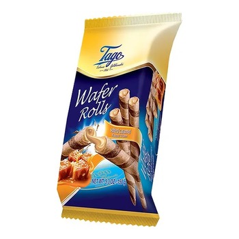 TAGO WAFER ROLLS SALTED CARAMEL