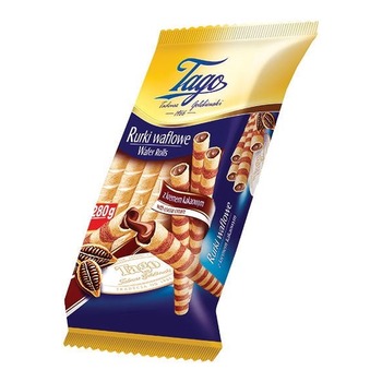 TAGO WAFER ROLLS WITH COCOA