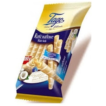 TAGO WAFER ROLLS WITH COCONUT