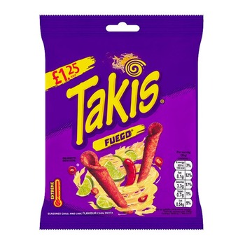 TAKIS FUEGO PM£1.25 (LIME-CHILLI)