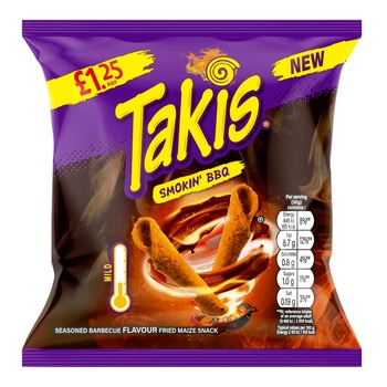 TAKIS SMOKIN BBQ PM£1.25