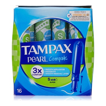 TAMPAX PEARL COMPAK SUPER