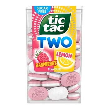 TIC TAC TWO RASPBERRY & LEMON FLAVOURS