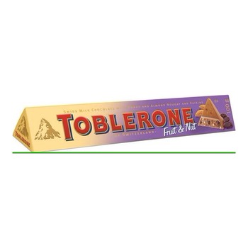TOBLERONE FRUIT AND NUT (PINK)