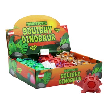 TOY SQUISHY PREHISTORIC DINOSAUR