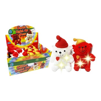 TOYS SANTA LIGHT UP BEAR