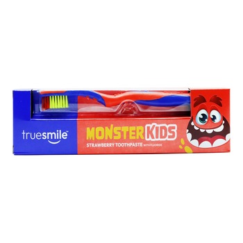 TRUE SMILE MONSTER KIDS STRAWBERRY TOOTHPASTE