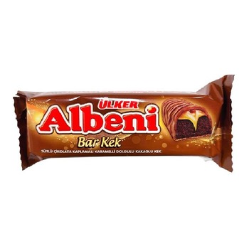 ULKER ALBENI BAR CAKE WITH CARAMEL FILLING