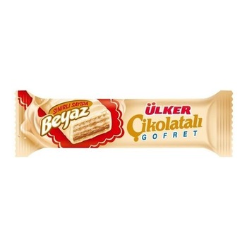 ULKER CIKOLATI GOFRET WHITE CHOCO
