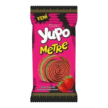 ULKER YUPO METRE STRAWBERRY FLAVOUR SOFT CANDY