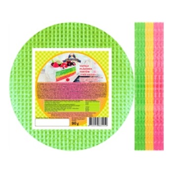 VAFELU PLAKSNES TORTEM TRIS KRASU (3 COLOURS)