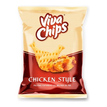 VIVA CHIPS CU AROMA DE PUI/ CHICKEN