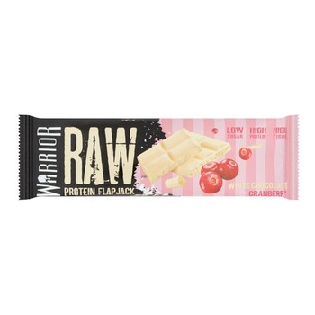 WARRIOR RAW PROTEIN OAT BAR WHITE CHOCOLATE CRANBERRY