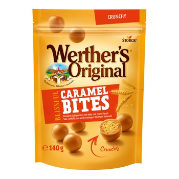 WERTHERS ORIGINAL CARAMEL BITES CRUNCHY (176049)