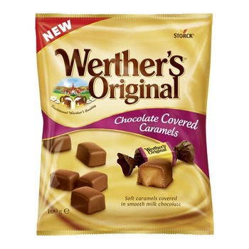 WERTHERS ORIGINAL CHOCOLATE COVERED CARAMELS