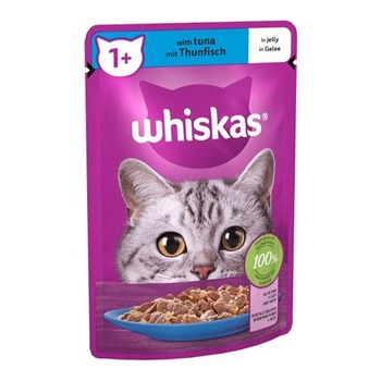 WHISKAS WITH TUNA IN JELLY