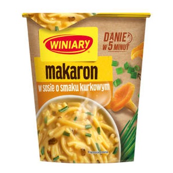 WINIARY MAKARON W SOSIE O SMAKU KURKOWYM