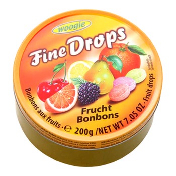 WOOGIE FINE DROPS FRUCHT BONBONS