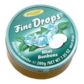 WOOGIE FINE DROPS MINT BONBONS