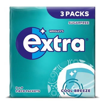 WRIGLEYS EXTRA COOL BREEZE 3PACKS