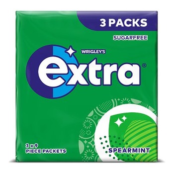 WRIGLEYS EXTRA SPEARMINT 3PACK