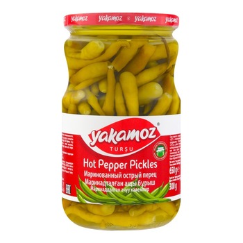 YAKAMOZ HOT PEPPER PICKLES PM£1.79