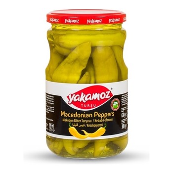 YAKAMOZ MACEDONIAN PEPPERS PM£2.49