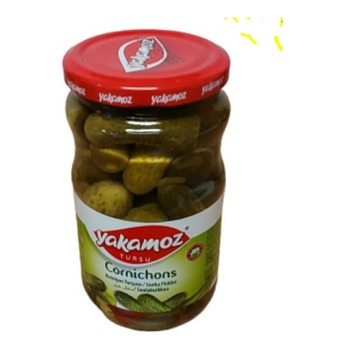 YAKAMOZ PICKLED CORNISHONS PM £1.79