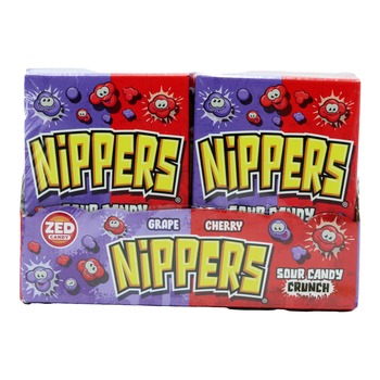 ZED CANDY NIPPERS GRAPE CHERRY